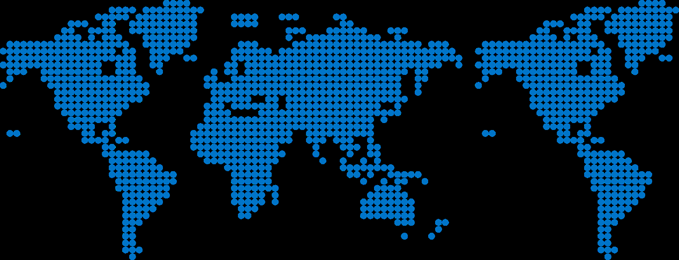 Dotted world map beneath Fresno State branding.