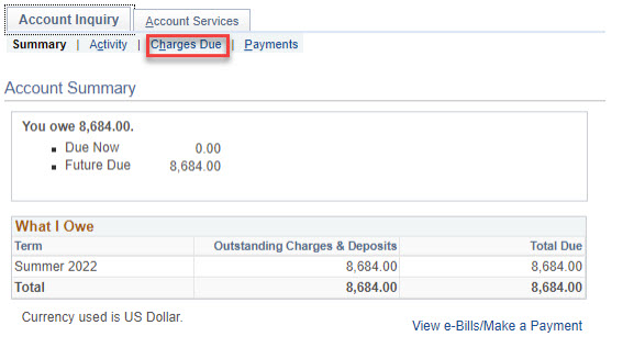 payment plan inquiry
