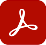 Adobe Reader Icon and Link to download Adobe Reader.