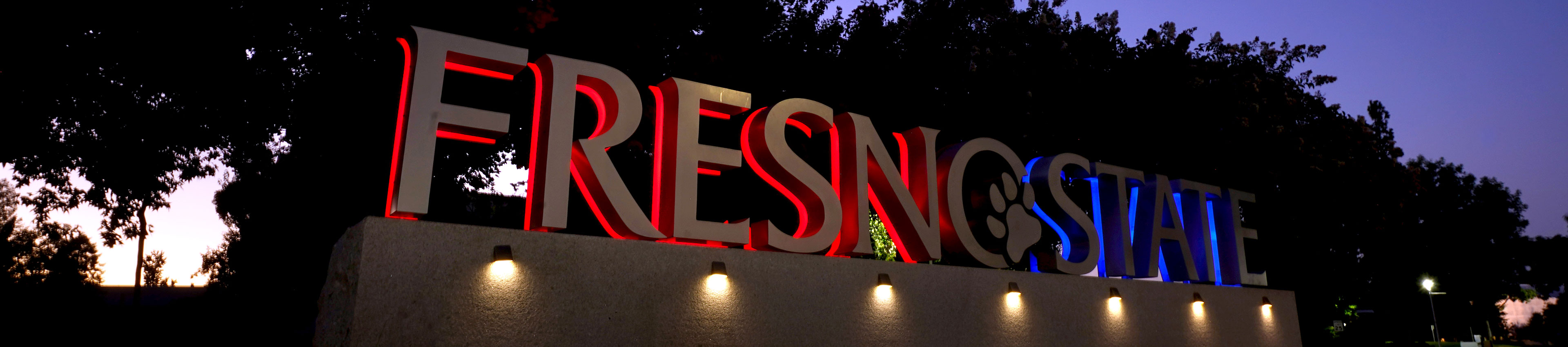 Fresno State sign