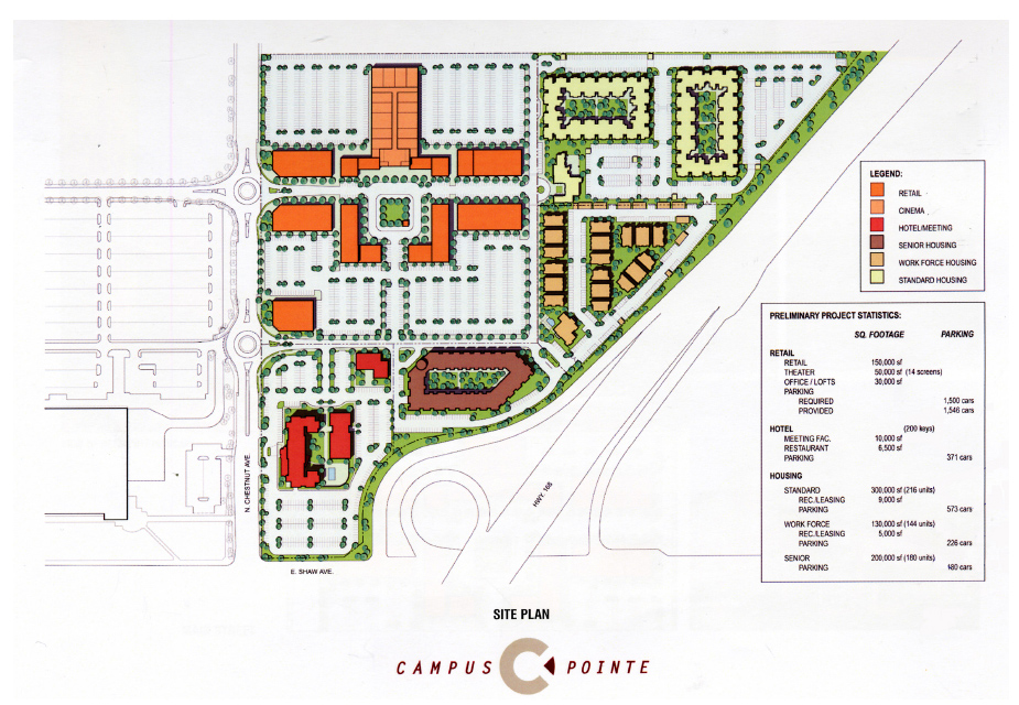 Campus Pointe site plan