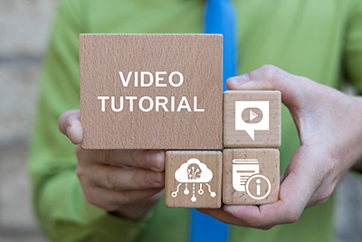 Image of blocks with Video Tutorial