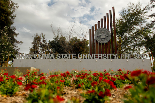 California State University, Fresno Sign