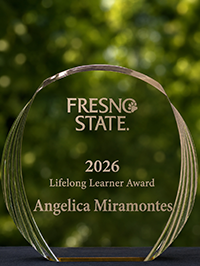 Angelica Miramontes plaque