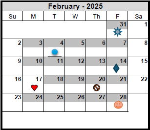 February 2025