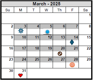 March 2025