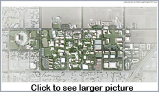 Thumbnail of 20-year Campus Master Plan - Click to view full-size graphic.