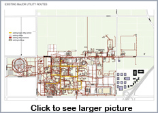 thumbnail for Existing Utility Routes 